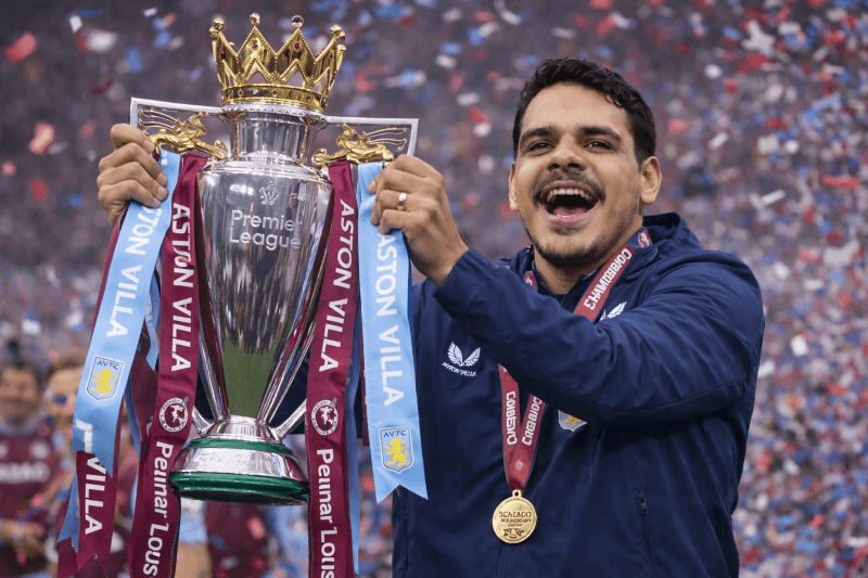Meu segundo título como treinador do Aston Villa! A Premier League!🏆🤝
