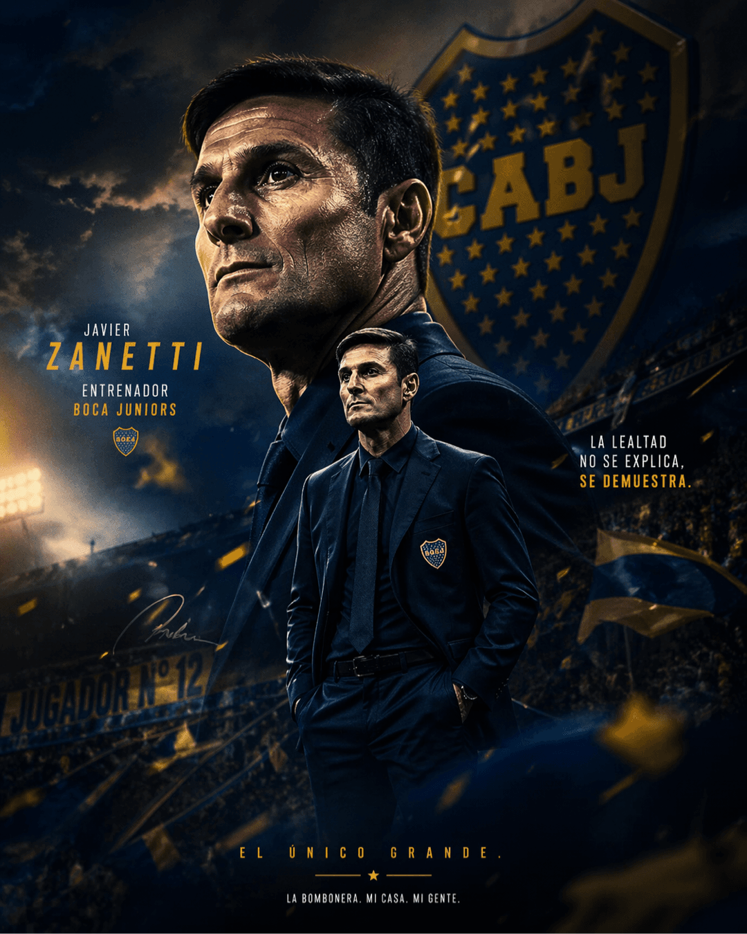 HERE WE GO!! Boca Juniors acerta com o histórico Javier Zanetti para comandar o time nas próximas 3 temporadas! O que podemos esperar des…