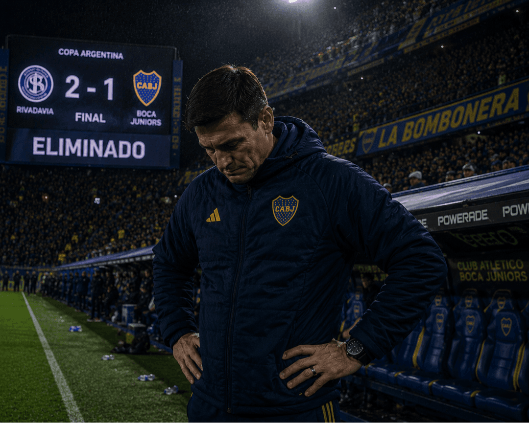 CAIU! Após 17 jogos invictos na Clausura, o Boca Juniors de Zanetti toma a virada do I. Rivadavia e da adeus a competição! Assim Boca Jun…