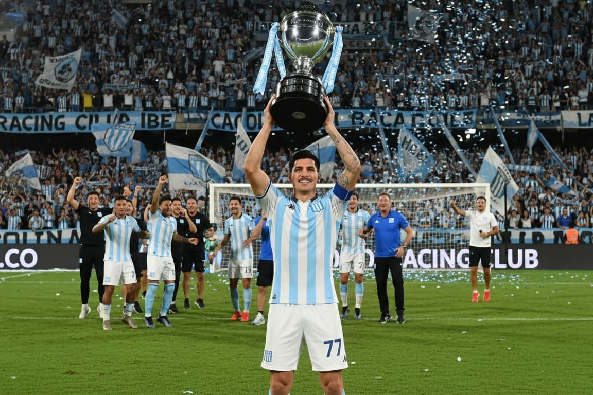 Campeão da Conmebol Recopa! 💙🤍🙏🏻