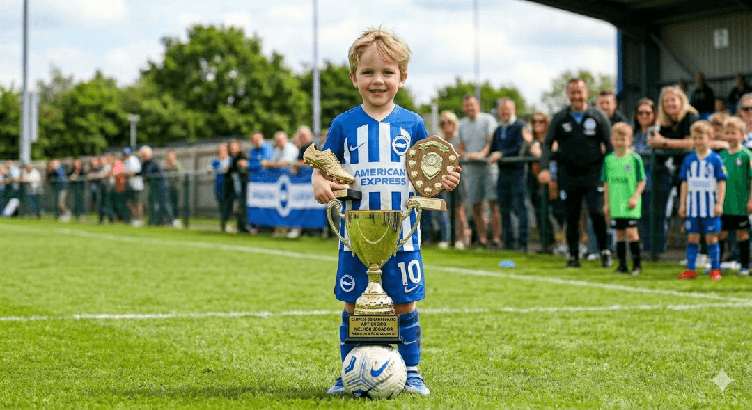 Campeão,melhor jogador e artilheiro sub-5 da Fa Cup.