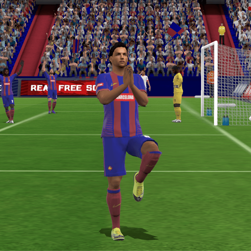 Estou muito feliz em fazer minha estreia por esse grande clube e poder ajudar com dois gols, +3✅, seguimos, visca Barça e Visca Catalunha…