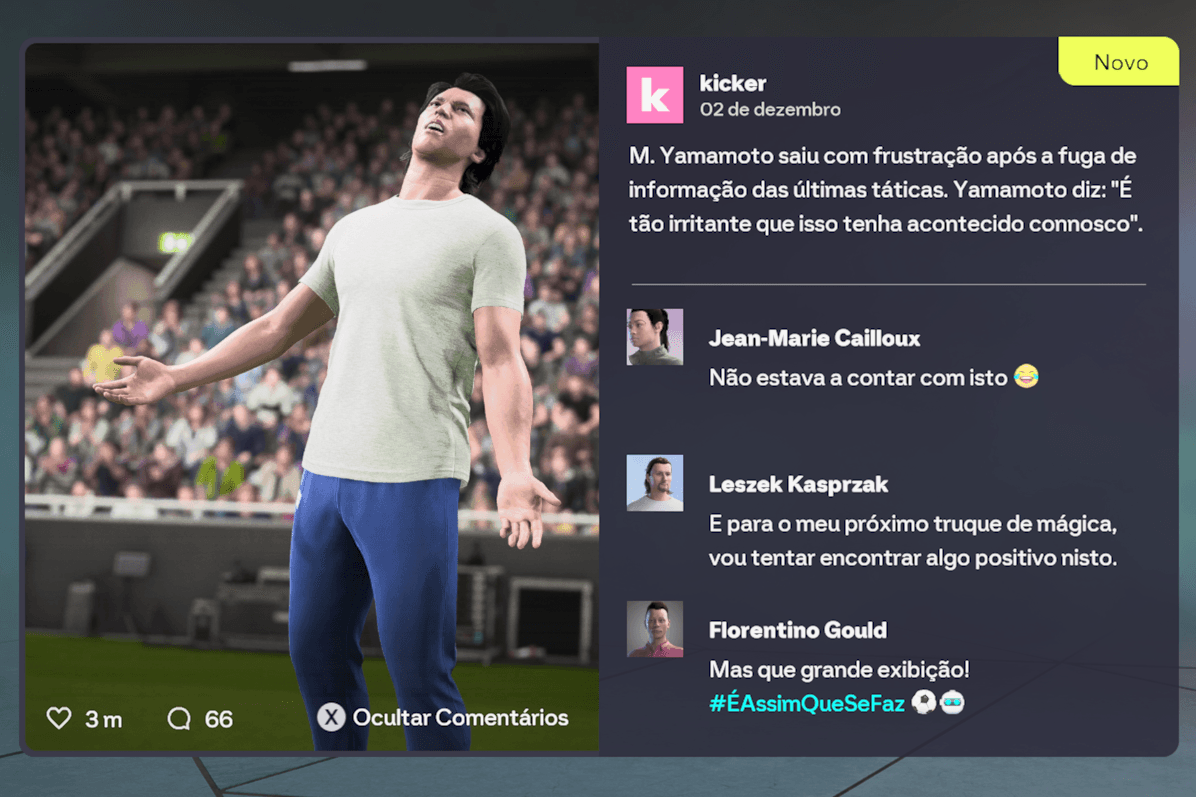 Maldito VSF, ele vazou minhas táticas contra o St Pauli. Agora terei que fazer mudanças de última hora.