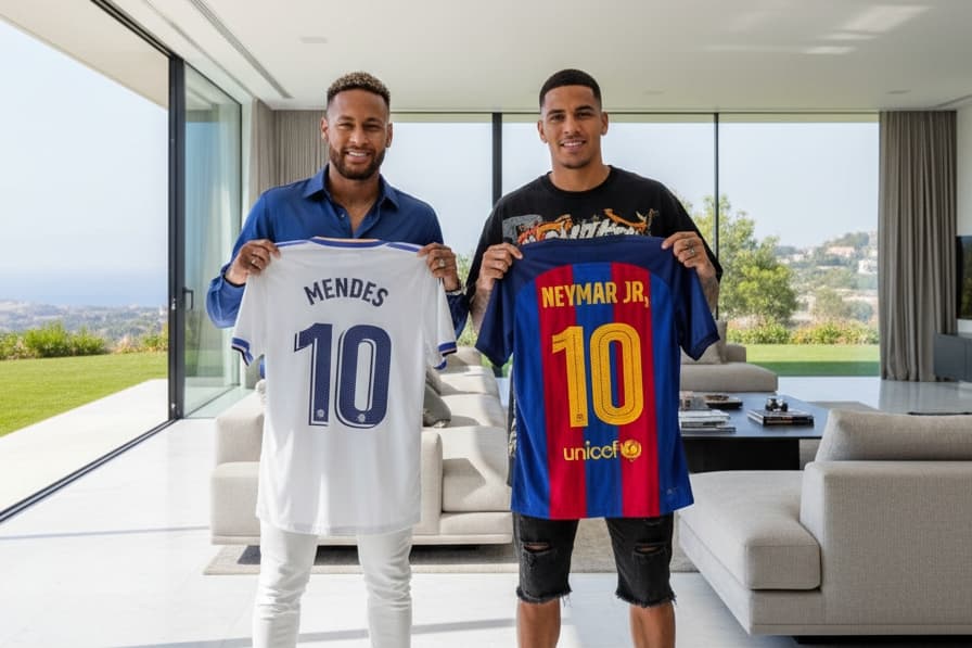 Sonho realizado, passei o dia inteiro hoje com o neymar após sua volta ao Barcelona feliz demais por te encontrar craque feliz pela nossa…