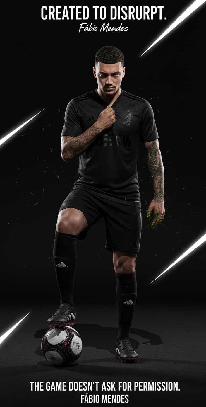 {@}[Fabio Mendes](695a83c599231f60b0f6020e)X{@}[Adidas®](695ea3d6e0b04c5e8f37b413) uma das parcerias mais grandes do esporte após Messi F…