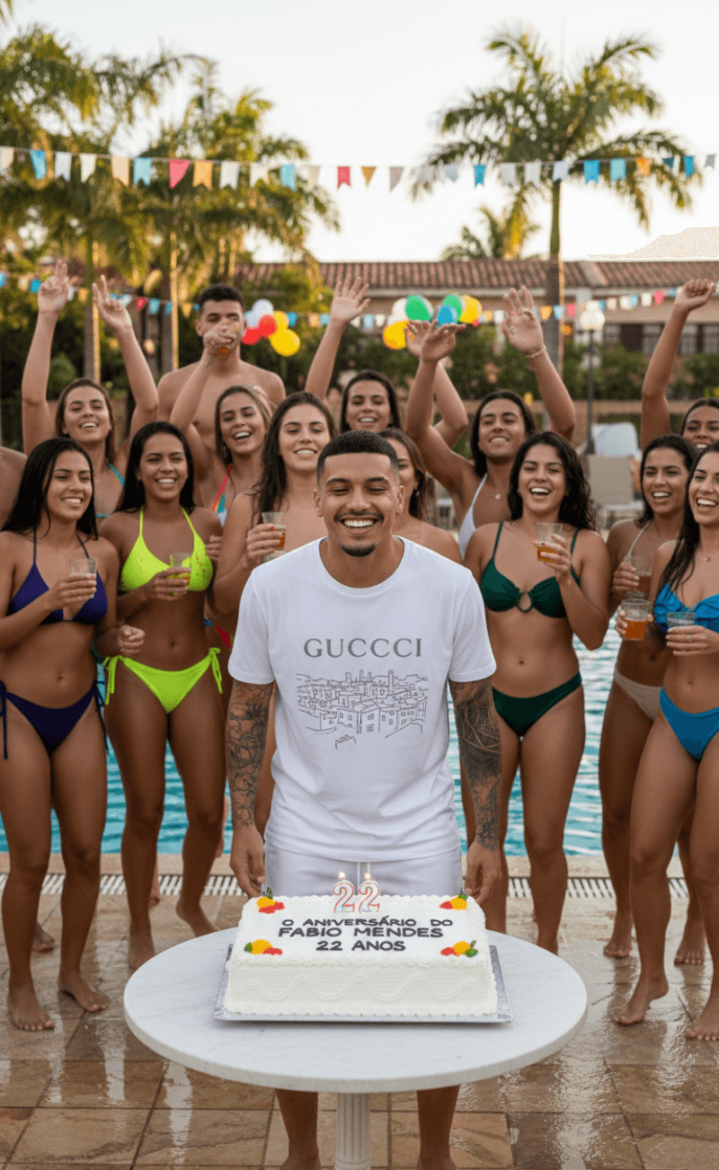 É 22 Meu. Feliz aniversário pra mim 🎉🎉 Quem quiser virr festa na piscina com shows ao vivo!