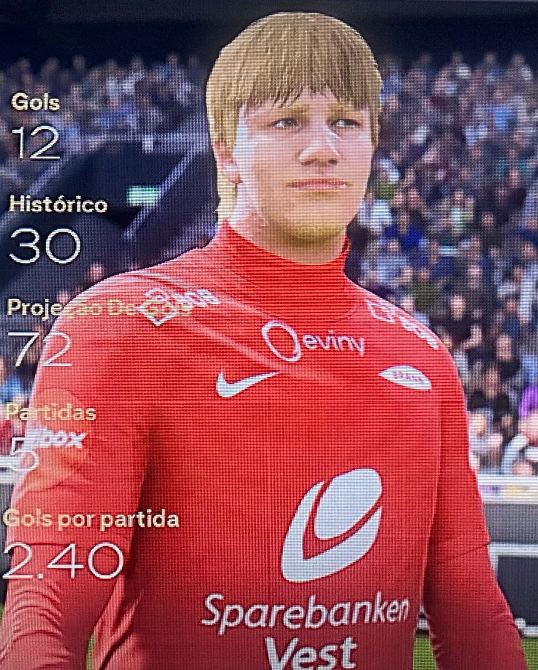 Espero não ser só o artilheiro do campeonato mas, o da história, que Deus esteja comigo nesta jornada