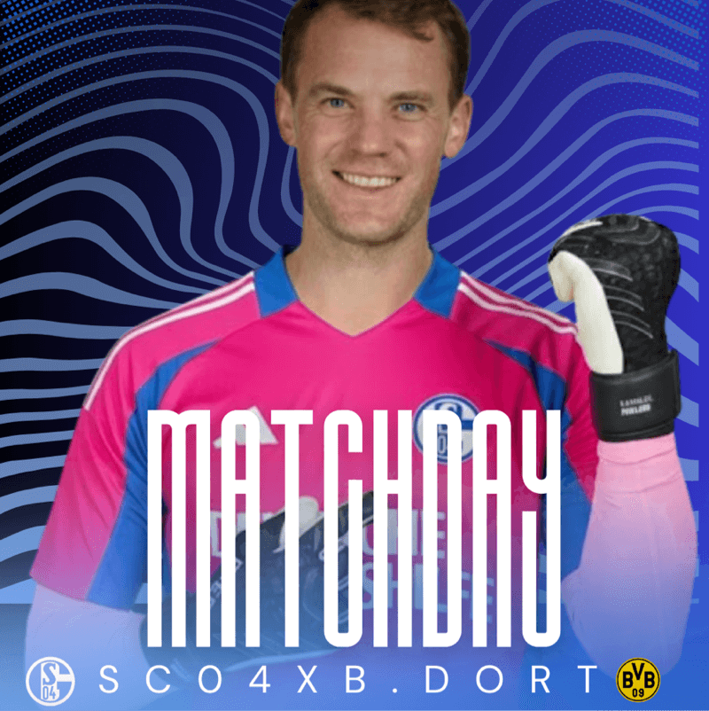 Revierderby. Sem mais! 💙 #Clássico #Schalke04 #BorussiaDortmund #Alemanha