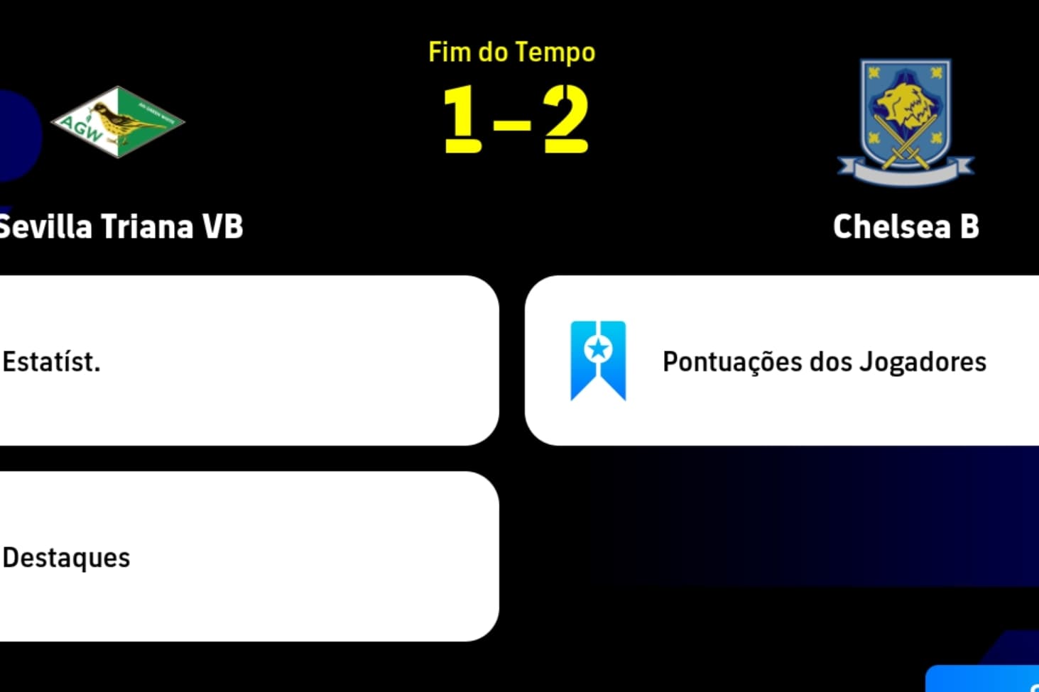Infelizmente perdemos na final da supercopa da Europa pro Chelsea quem sabe numa próxima