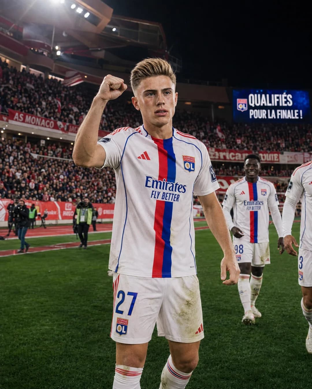 Estamos na final da Copa da França 🦁⚡💪