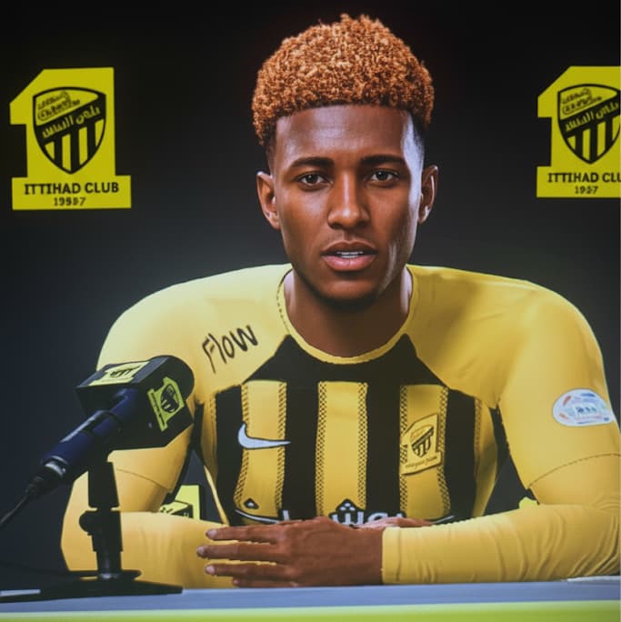 Today I gave my first interview for the Arab League. I'm very grateful for the invitation. Let's go for it and win this championship!💛🖤💛