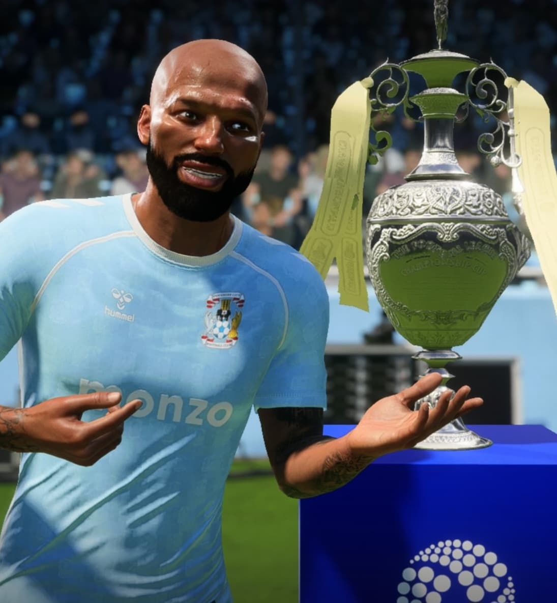 Campeões da Championship 💙🤍