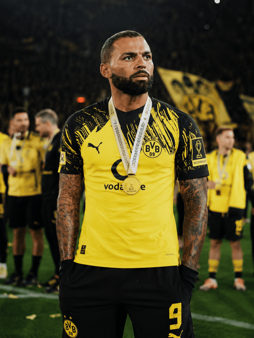 Primeiro de muitos 🖤💛 Campeões da copa beckenbauer com 2 gols na final e penalti decisivo 🔥