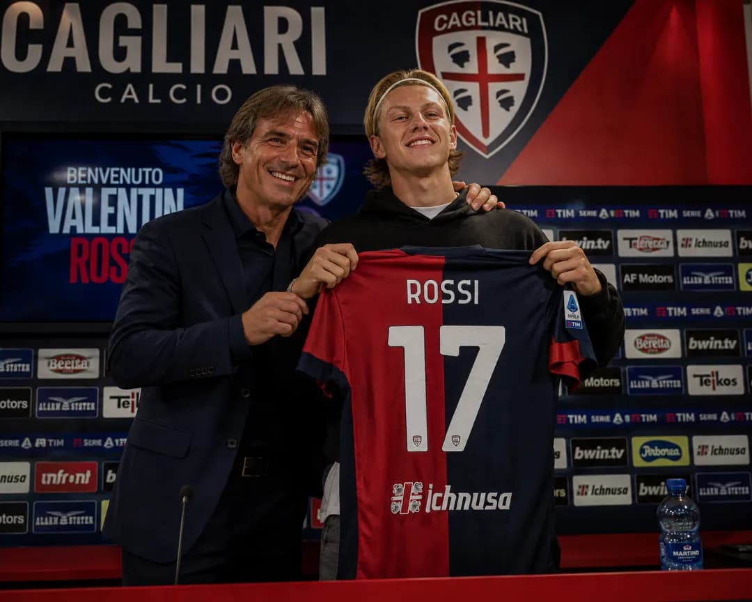 Después de una gran temporada con Racing, el joven Valentín Rossi ficha con el Cagliari de la b Italiana🇦🇷🇮🇹
