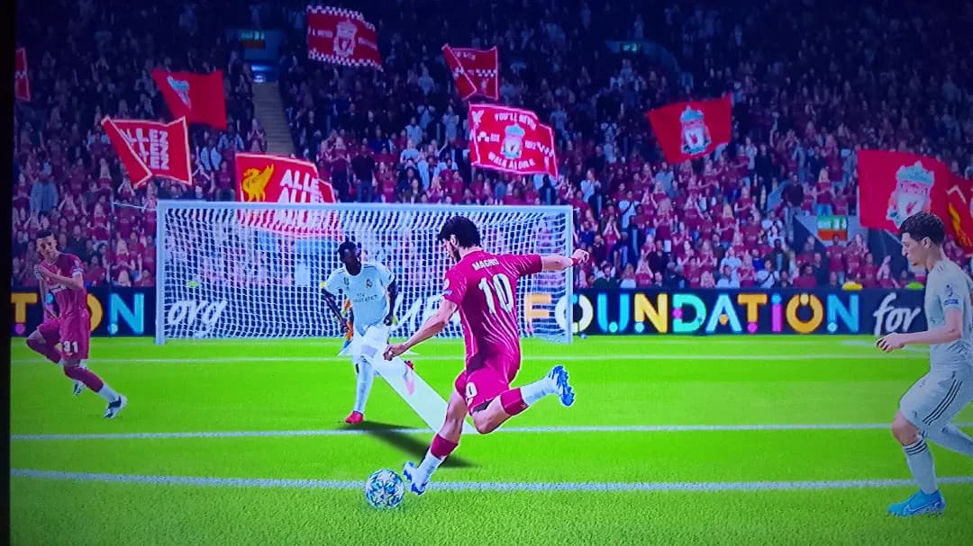 Vencemos o Real Madrid! Fizemos um belo jogo, foi bastante difícil kkkk, mas conseguimos Allez Liverpool❤❤🐉