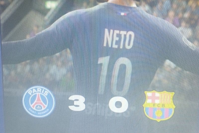 O barça ja sofreu muito em minhas mãos enquanto eu fazia história no Real madrid, mas o tempo passa e nada muda, surra no varcelona, Yama…