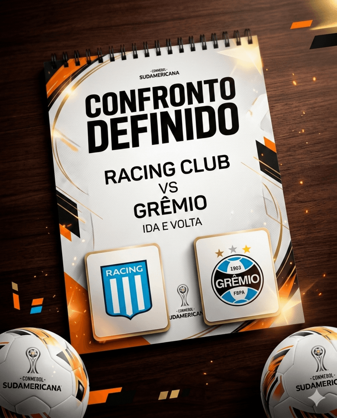 CONFRONTO DEFINIDO! 🏆 O Racing Club enfrentará o Grêmio nas quartas de final da Copa Sudamericana. Seguimos firmes em busca do nosso obj…