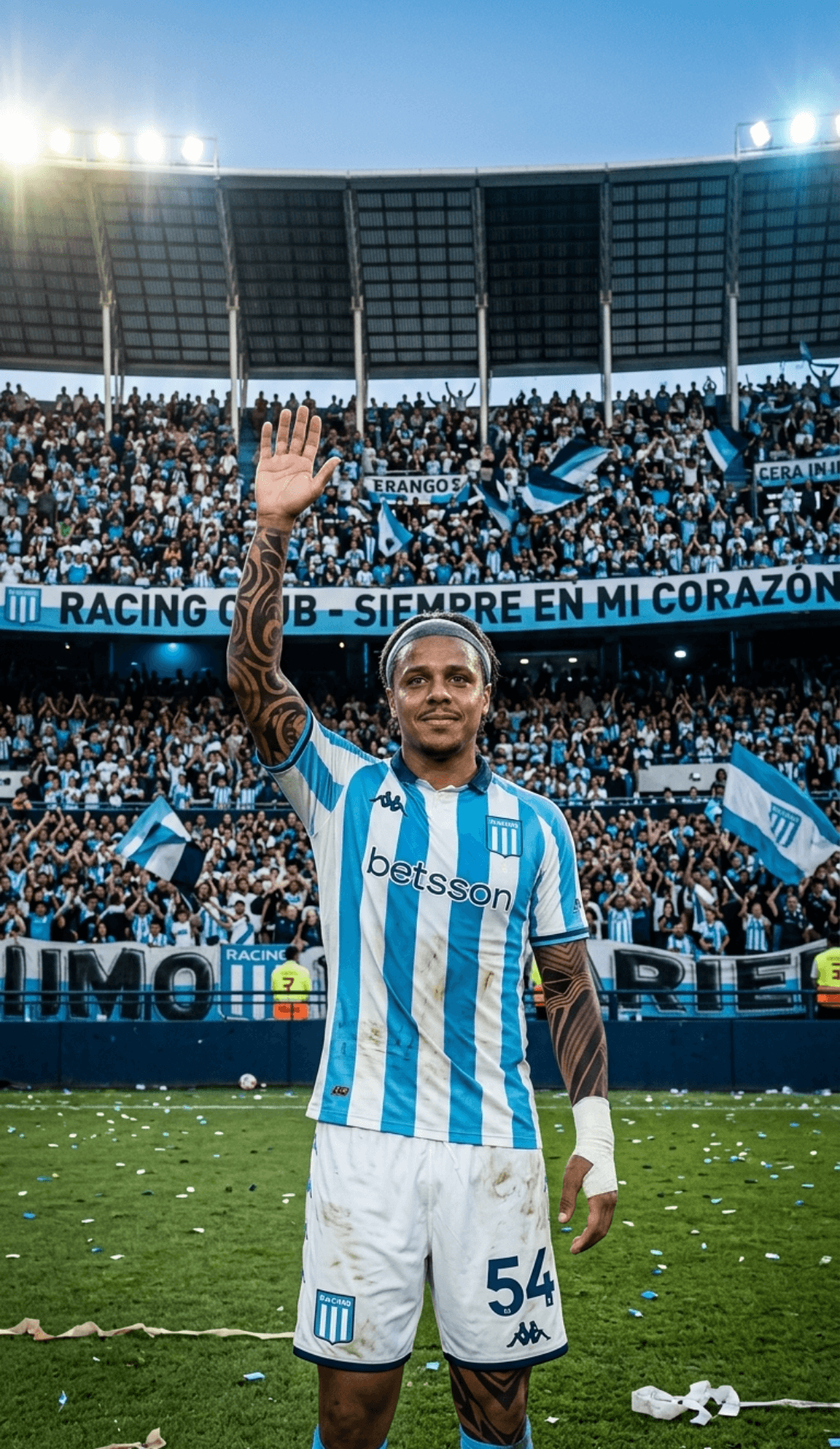 Fim de uma era! Hoje me despeço do Racing Club, onde tudo começou. Foram duas temporadas de conquistas e muito aprendizado. Saio orgulhos…