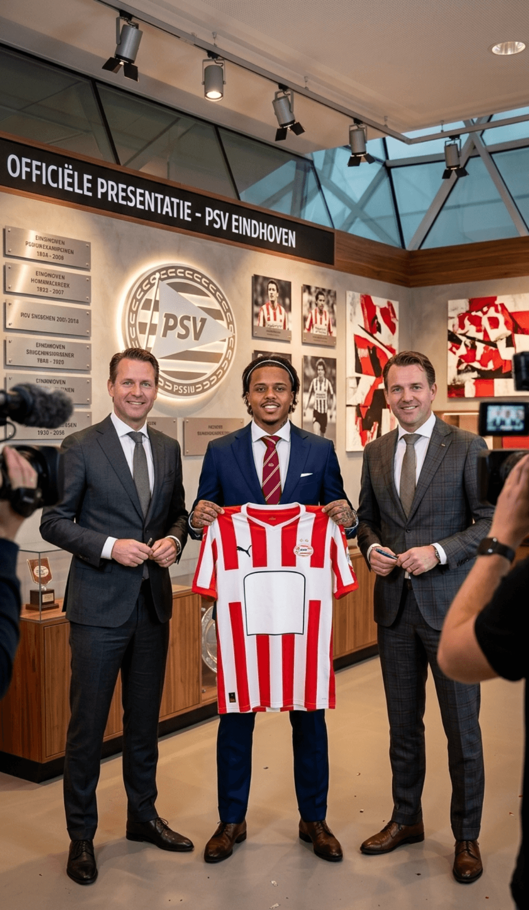 Agora sou PSV! 🔴⚪ Chego ao PSV Eindhoven com muito orgulho e determinação para defender essa camisa. Pronto para dar o meu máximo em cam…