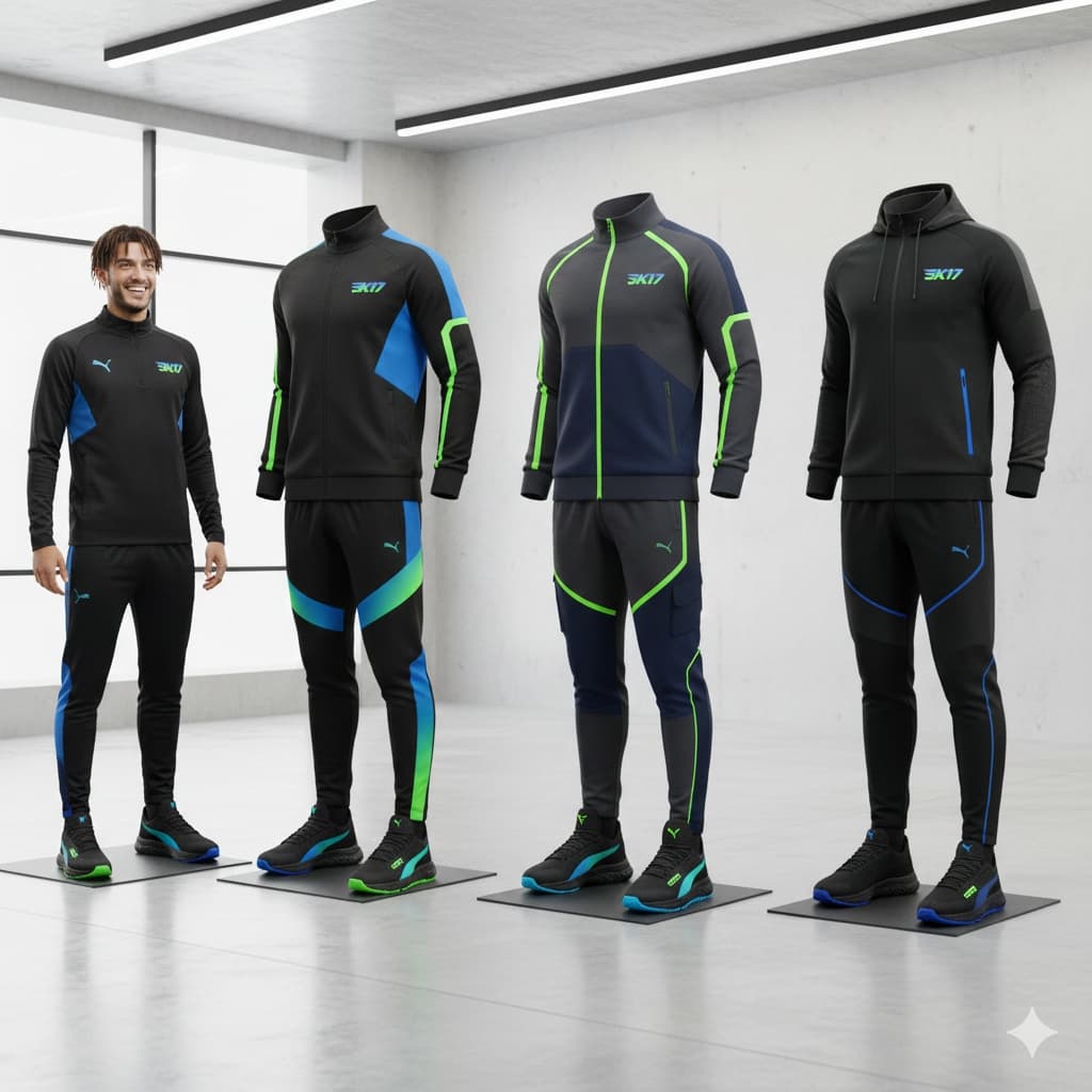 Kits lançados disponiveis na academia EK17 por €34,00 cada
