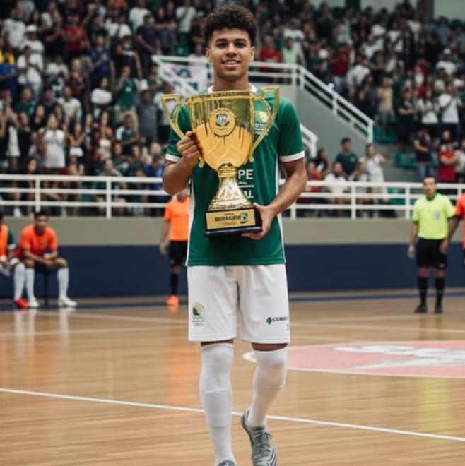 Campeão da LNF série D obrigado pela oportunidade CEPE, primeiro título profissional com 17 anos🙏🏼🙏🏼🙏🏼