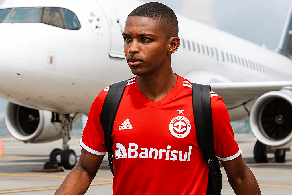 Já em Guarulhos para complementar o time nas quartas da Copinha, que será contra o Grêmio, clássico!