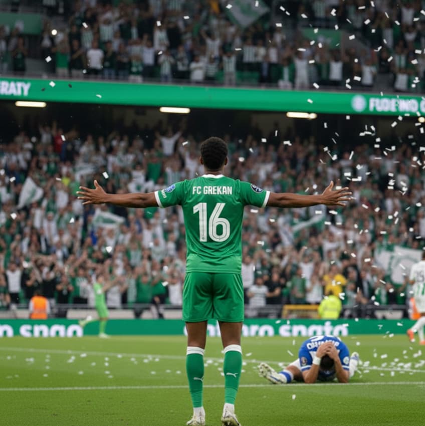 Ainda vivos na Europa League. Muito feliz pelos 2 gols — agora é foco total pra buscar a vitória no último jogo da fase de grupos. ⚽🔥