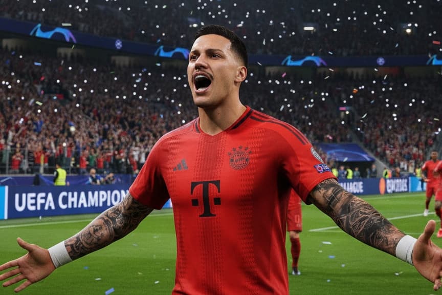 Classificados para as oitavas!! Lazio 1x4 Bayern (ida) Bayern 1x2 Lazio (volta) Vamos por mais! ❤️🤍