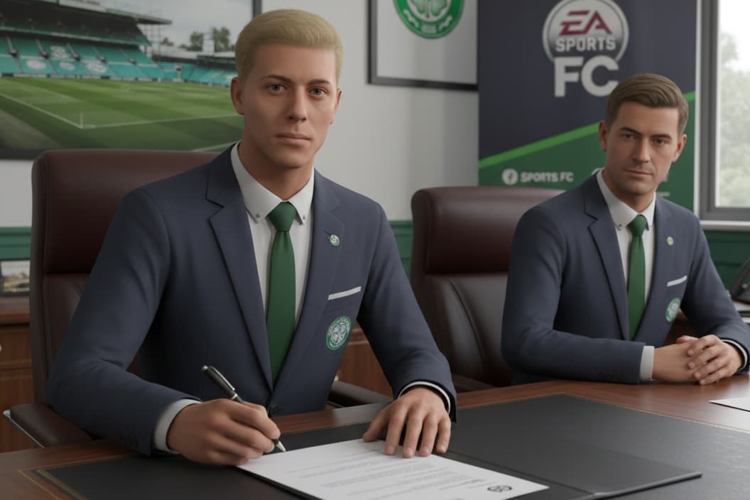 O início da jornada! Assinei meu primeiro contrato como profissional pelo clube em que me formei. Obrigado Celtic pela oportunidade , esp…