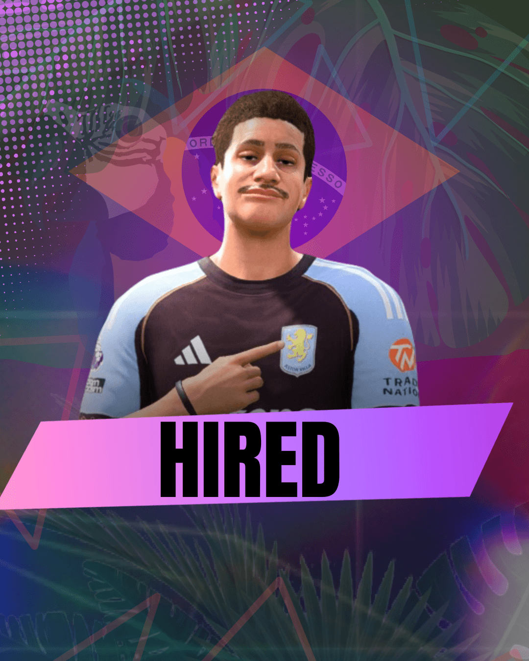 It's official, Juzze is a Villan. our new Aston Villa player! 🦁🔥🇧🇷 #AstonVilla