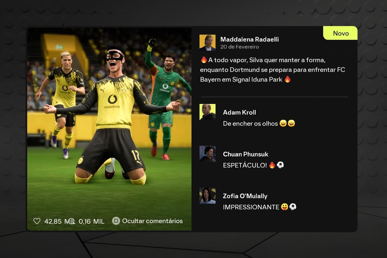Pra decidir os 3 pontos em casa pensando no título da bundesliga 🔥