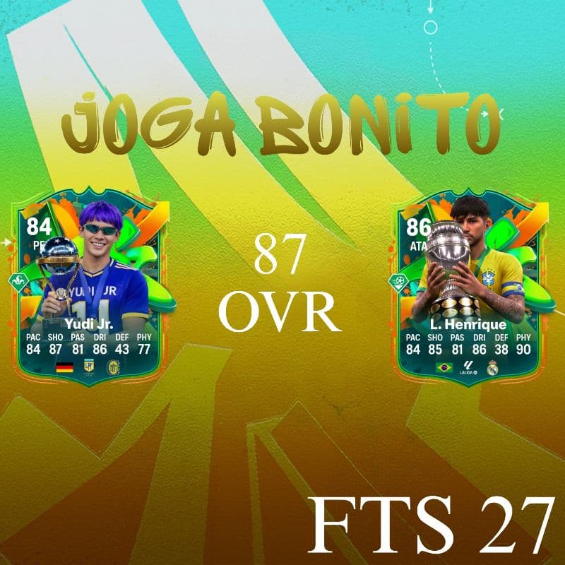 Introdução do evento Joga Bonito! Será o evento de estreia do FTS 27