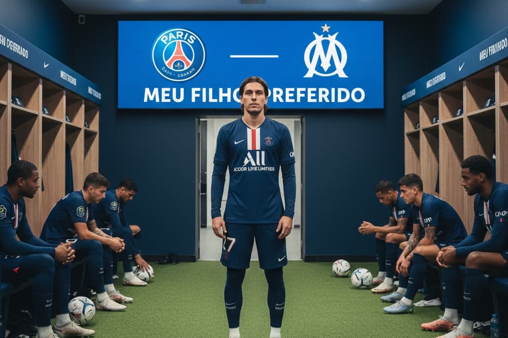 Agora em casa enfrentando meu filho preferido "olympique de Marseille" na ligue 1. Ici'cest Paris!