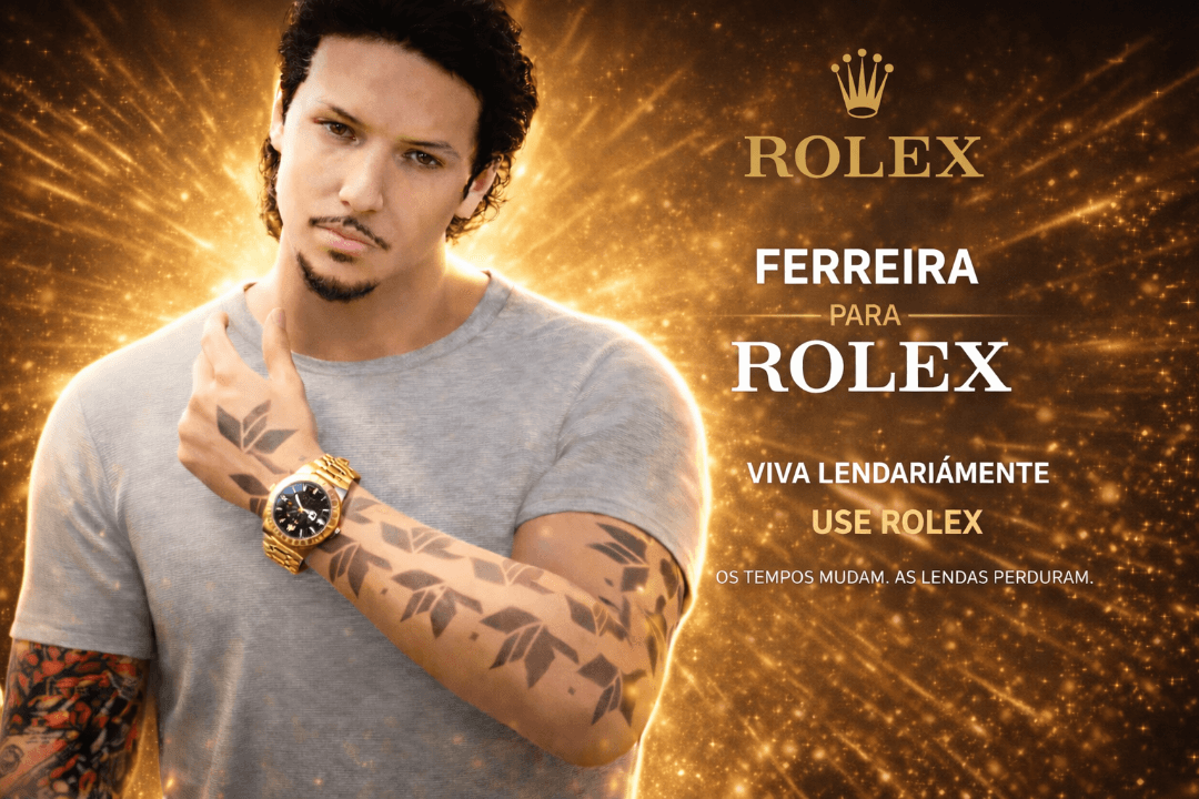 ✨️🔥 ROLEX × FERREIRA 🔥✨️ OS TEMPOS MUDAM, AS LENDAS PERDURAM!🔥