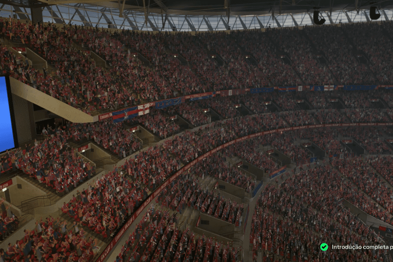 Wembley Stadium está absolutamente lotado para este espetáculo! A torcida deu um show e preencheu cada canto do estádio para acompanhar e…