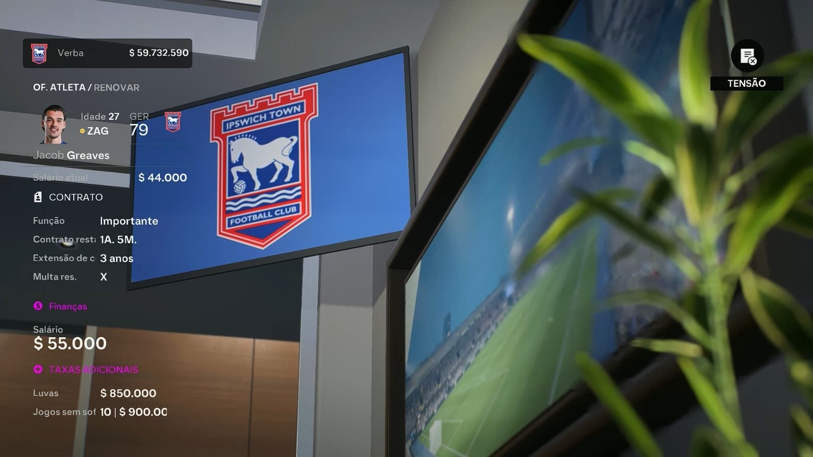 CONTRATO RENOVADO! Jacob Greaves segue no comando da zaga! O xerife de 27 anos estendeu seu vínculo com o {@}[Ipswich Town](68e2b8b253b93…