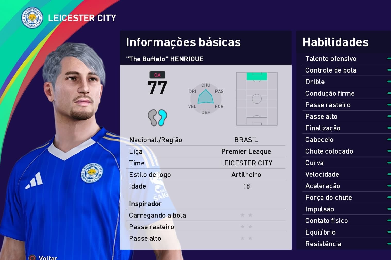 🇧🇷 Oficialmente agora sou jogador do Leicester 💙🤍 Espero ter ótimas virtudes com essa camisa pesada! I am now officially a Leicester …