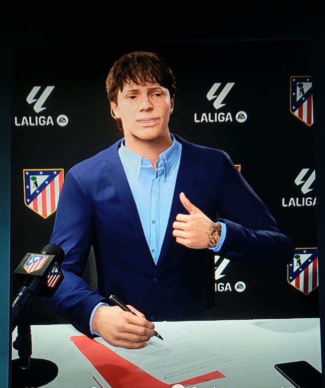 Apresentação no profissional