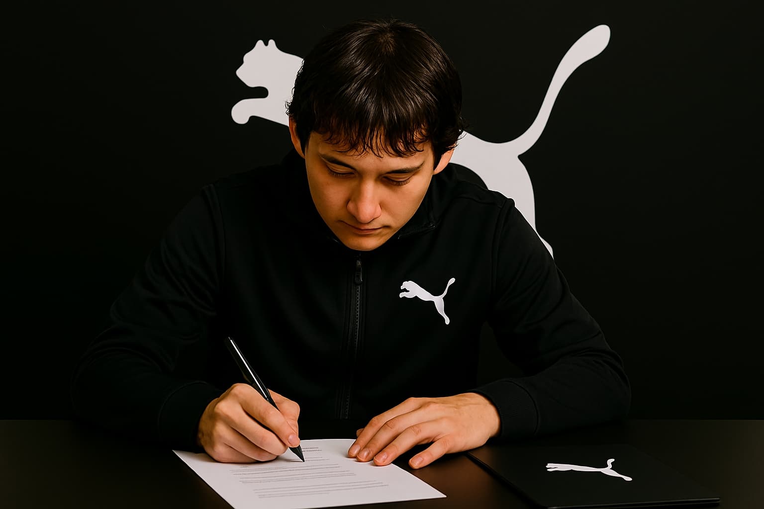VENHO DIZER QUE ESTOU ASSINANDO UM CONTRATO COM A PUMA!!! muito obrigado pela confiança de de vocês, vamos conquistar muitas coisas junto…