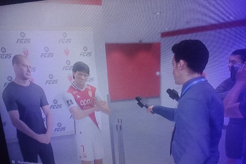 Minha primeira entrevista! Obrigado pela oportunidade técnico 🤍