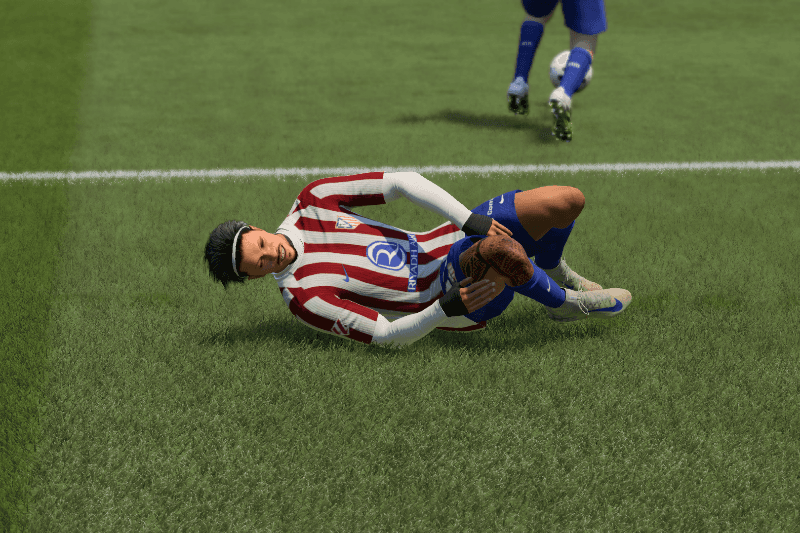 Infelizmente na minha estreia com a camisa do atleti de madrdid eu acabei me lesionando gravemente, pode ter certeza que voltarei mais fo…
