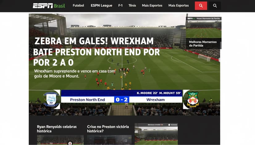 Estou imensamente orgulhoso da performance de hoje! Vencer o Preston por 2 a 0 em casa, com gols de Moore e Mount, mostra nossa garra e q…