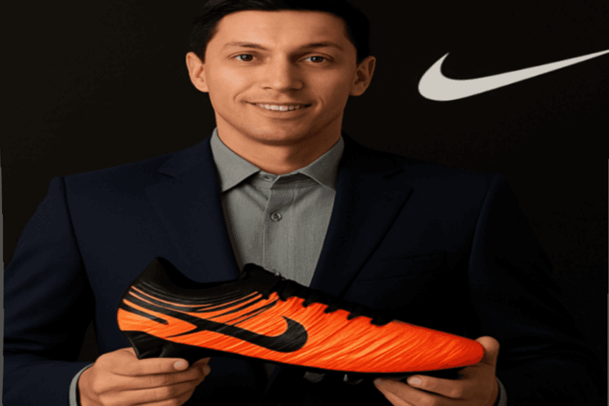 É oficial: agora eu faço parte do time Nike. Pronto pra elevar meu jogo e inspirar o próximo passo.”
