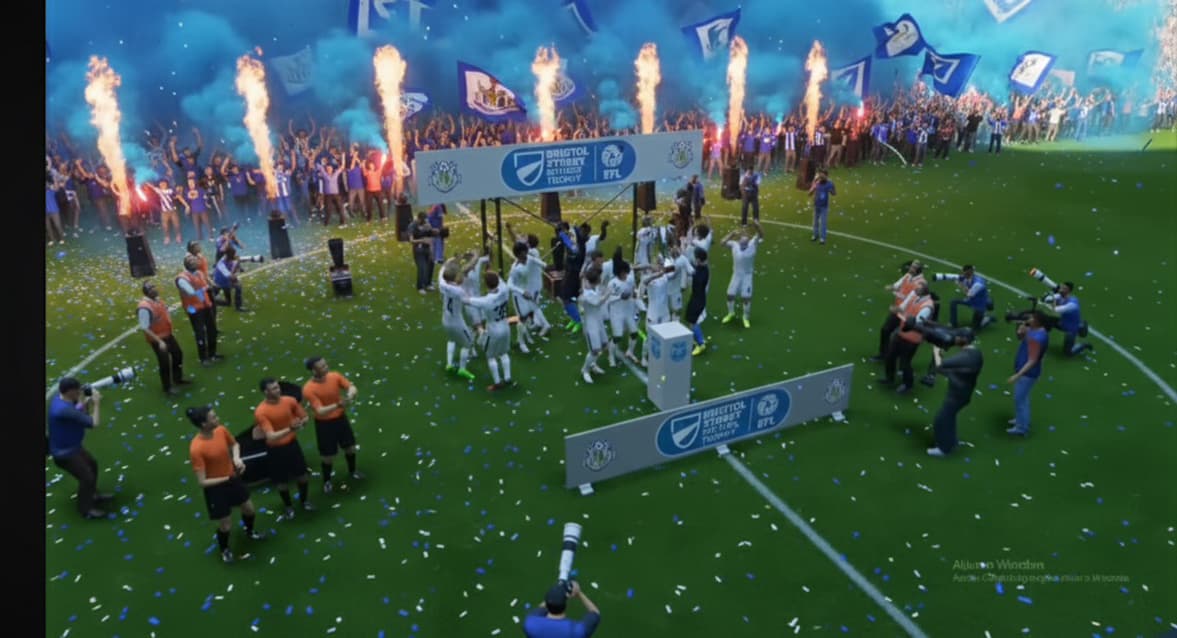 EFL trophy é nossa!!!🏆🏆