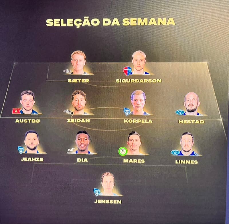 Mais um prêmio individual pra casa 😎🔛 Ao lado dos meus companheiros @Jenssen e @Jeahze. Seguimos juntos, trabalhando. ⚽️⬆️
