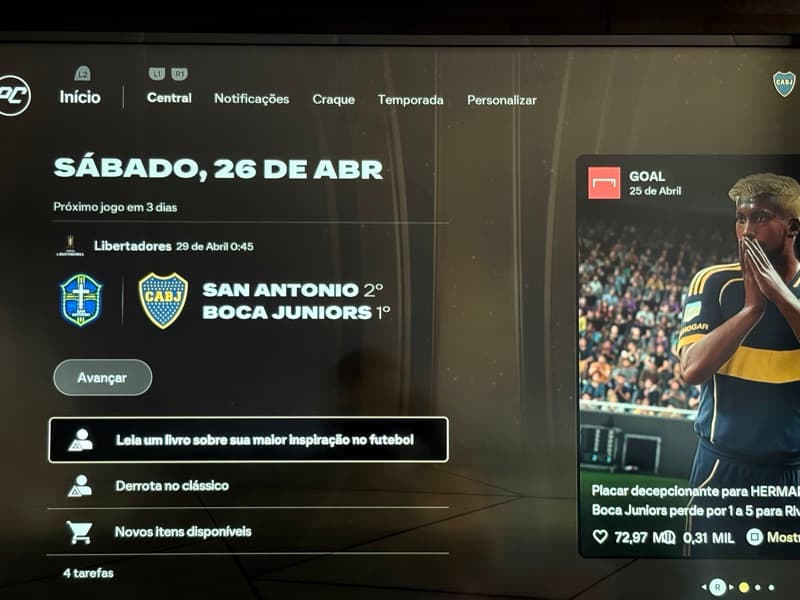 Pegamos o SAN Antonio na libertadores uma partida super difícil