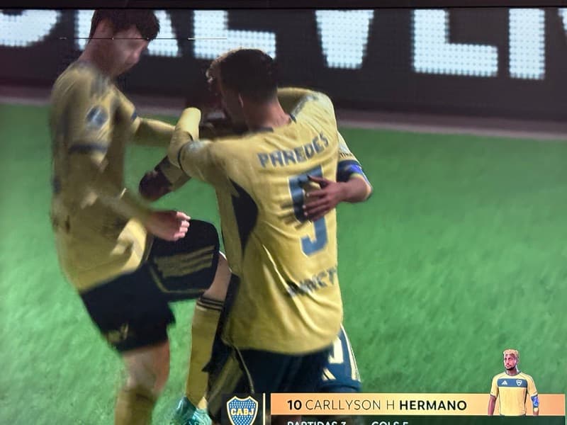 Mais outro gol do nosso jogador na partida