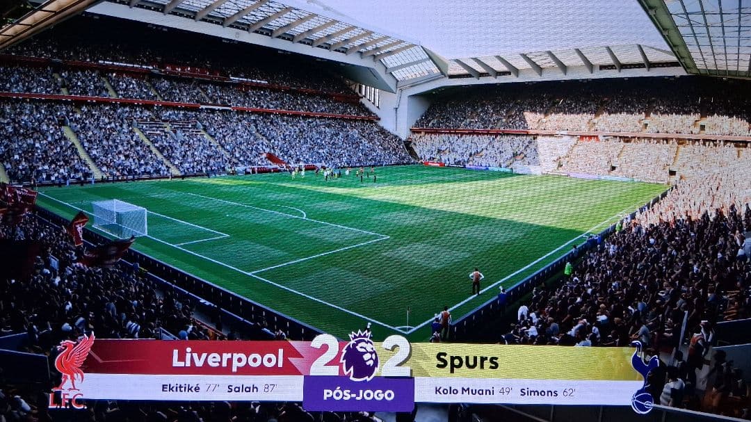 Empate de 2 a 2 contra o Tottenham com o time mesclado para o jogo da volta contra o Galatasaray 😎😎😎