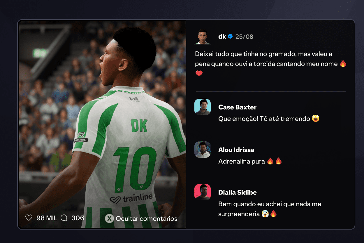 Aos poucos estamos deixando nossa marca