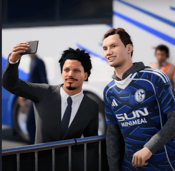 O homem subiu com o Schalke mais uma vez
